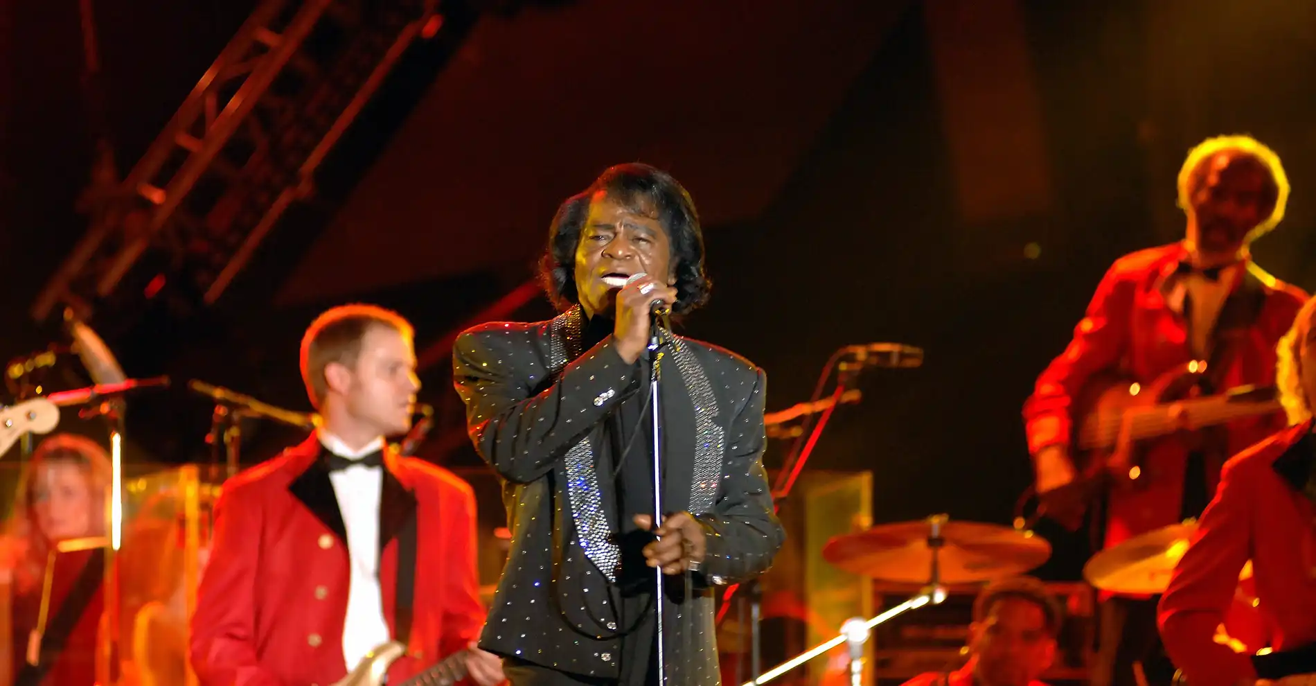 James Brown concert