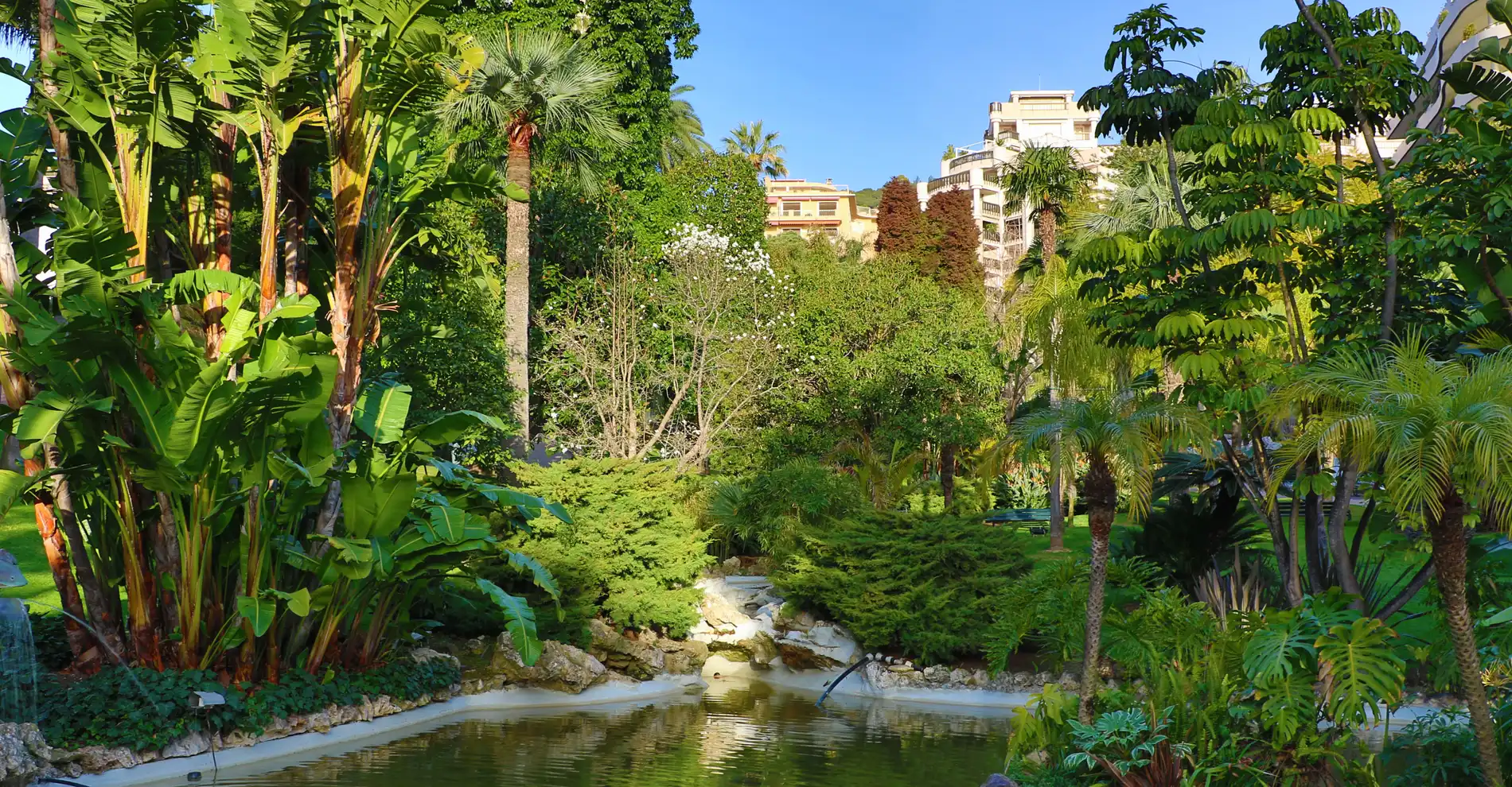 Jardins des Boulingrins Place du Casino à Monaco