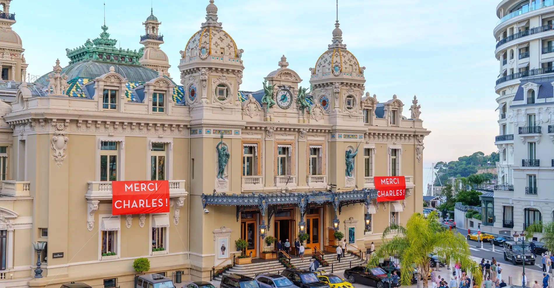 Charles Leclerc - Place du Casino de Monte-Carlo