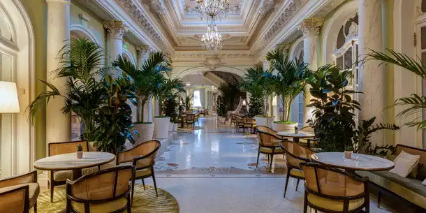 Vue intérieure Limun Hôtel Hermitage 